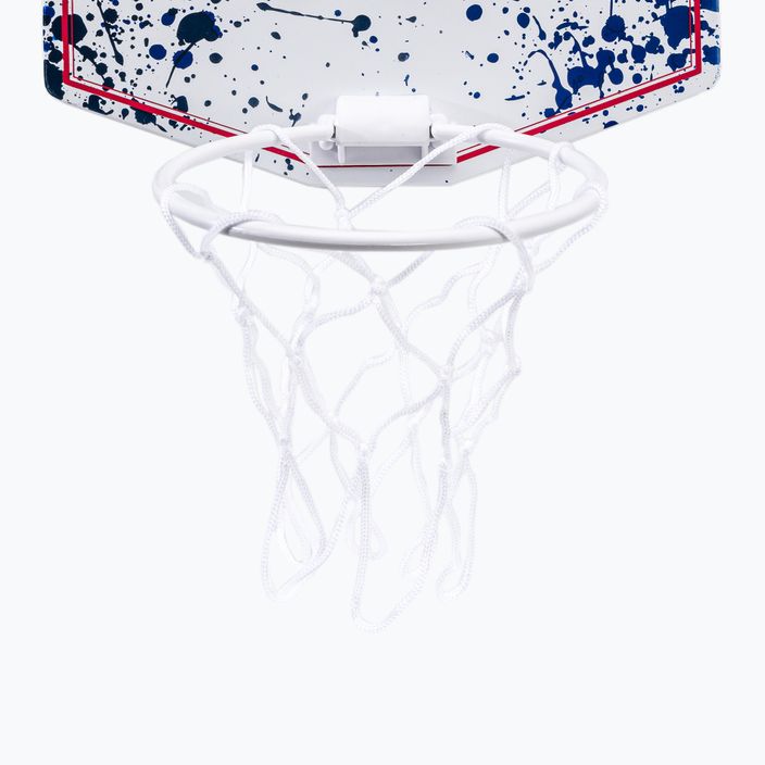 Wilson NBA RWB Mini Hoop Basketball-Backboard blau WTBA1302NBARD 2