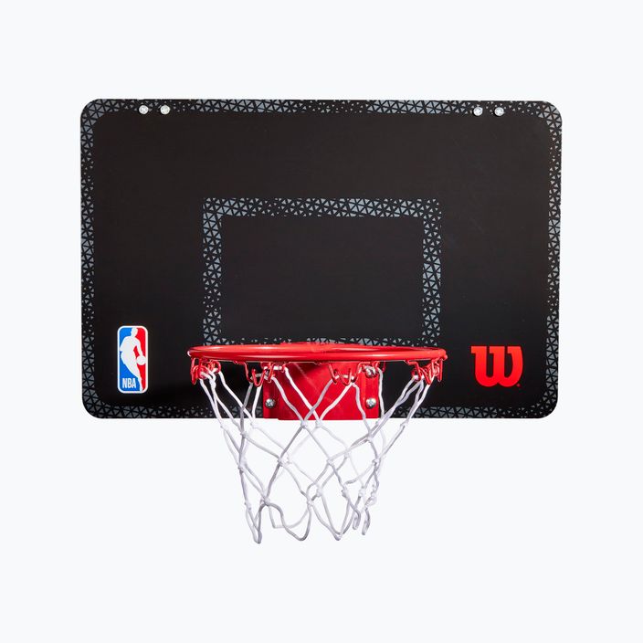Wilson NBA Forge Team Mini Hoop Basketball-Backboard schwarz WTBA3001FRGNBA 6
