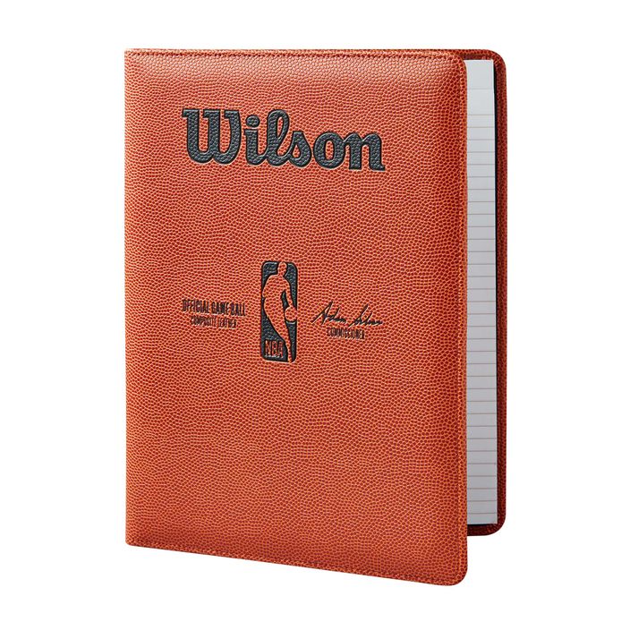 A4 Wilson NBA Schreibmappe braun 2