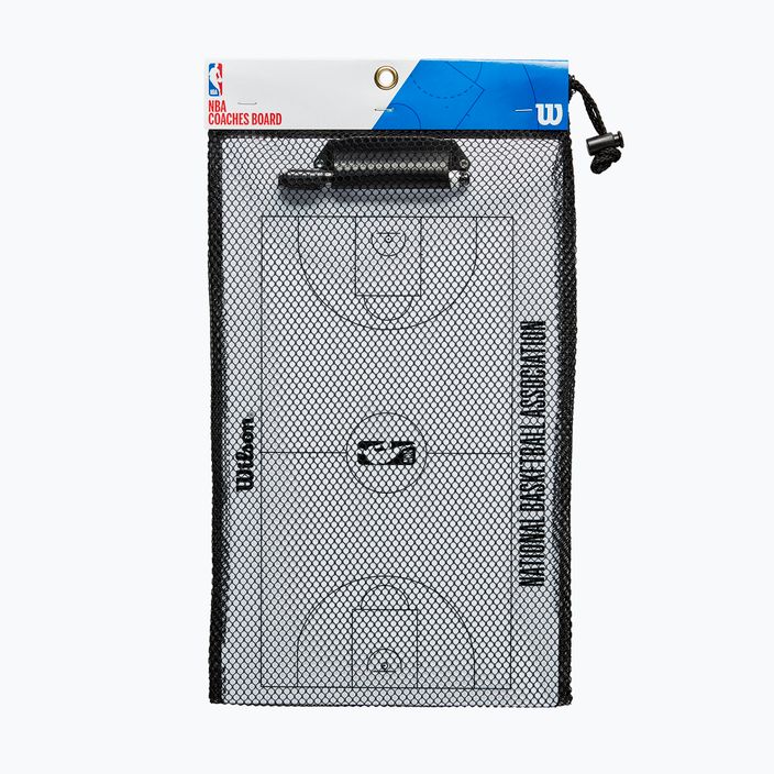 Wilson NBA Coaches Dry Erase Tactical Board weiß 3