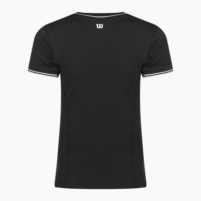 Wilson Team Seamless Damen-T-Shirt schwarz 2