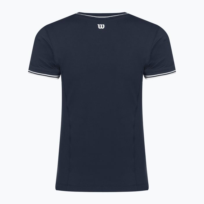 Wilson Team Seamless T-Shirt für Frauen, klassisch, navy 2