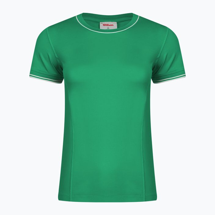 Wilson Team Seamless Courtside grünes Damen-T-Shirt