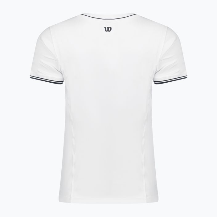 Wilson Team Seamless T-Shirt für Frauen in strahlendem Weiß 2
