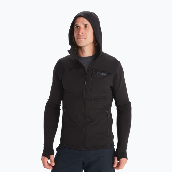 Marmot Preon Herren-Trekking-Sweatshirt schwarz M11782001S 4