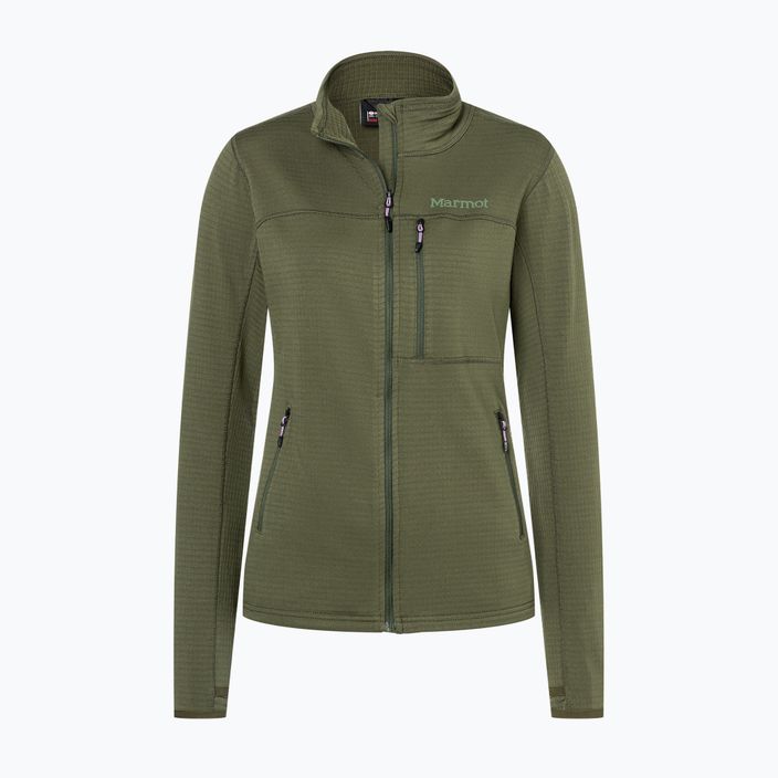 Marmot Preon Damen Fleece-Sweatshirt grün M12399 5
