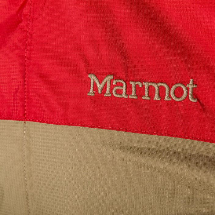 Marmot Precip Eco Herren-Trekkingjacke rot-braun 41500 3