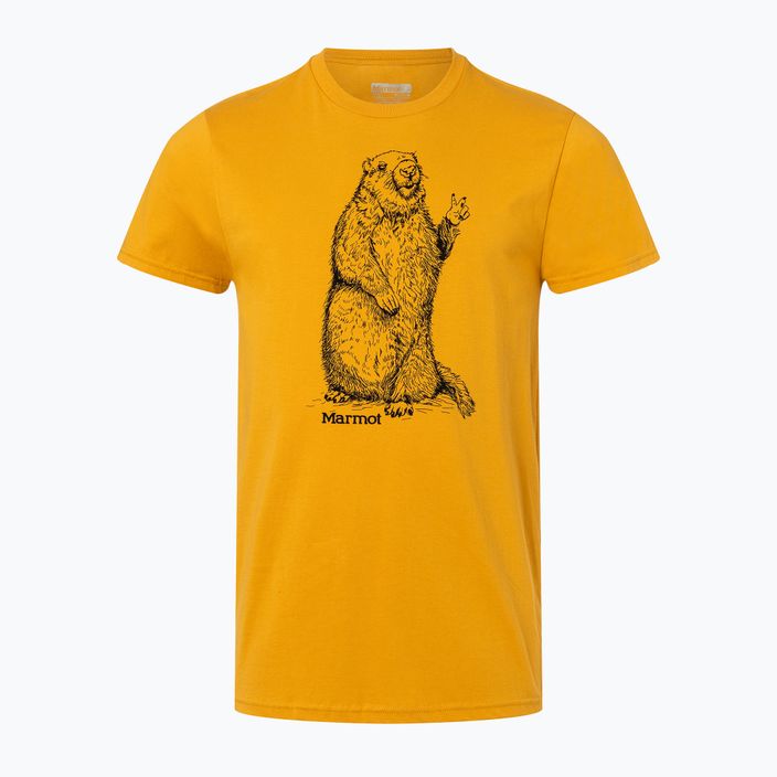 Marmot Peace Herren-Trekkinghemd gelb M13270