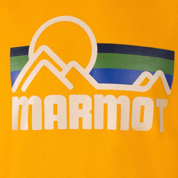 Herren Marmot Coastal Hood Trekking-Sweatshirt gelb M13635 3