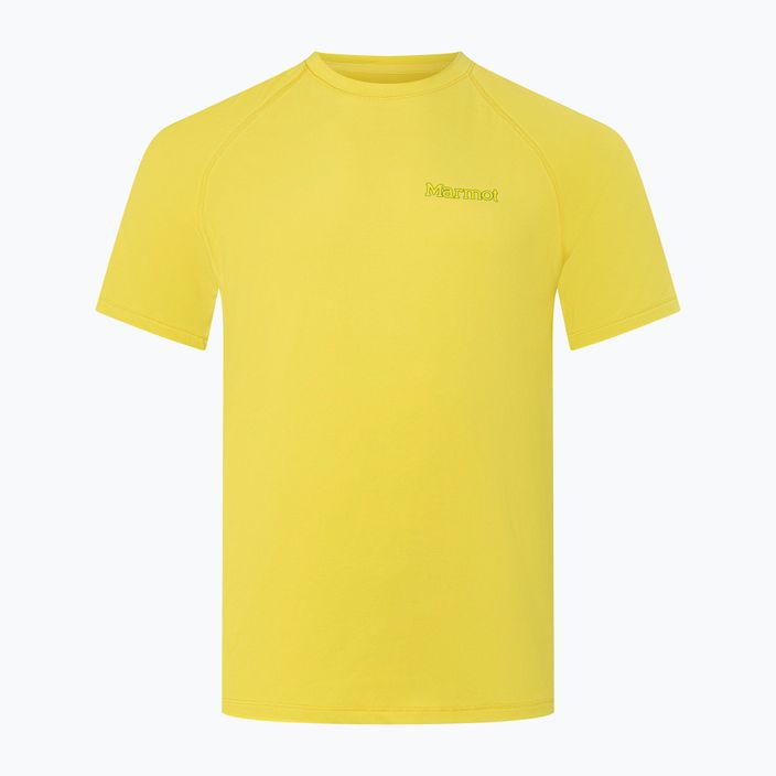 Marmot Windridge Graphic Herren-Trekkinghemd gelb M14155-21536