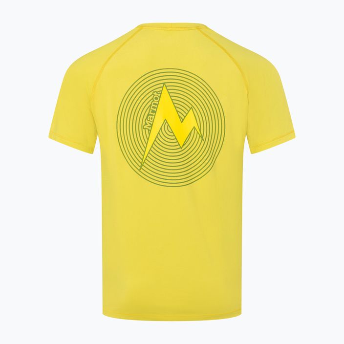 Marmot Windridge Graphic Herren-Trekkinghemd gelb M14155-21536 2
