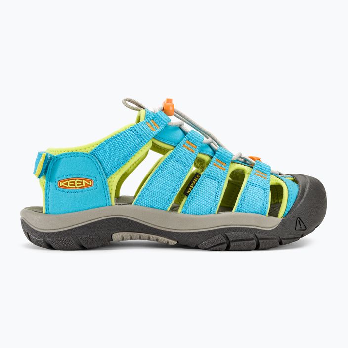 KEEN Newport Boundless blau atoll/daiquiri grün Junior Sandalen 2