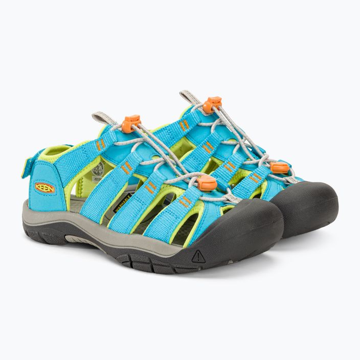 KEEN Newport Boundless blau atoll/daiquiri grün Junior Sandalen 4