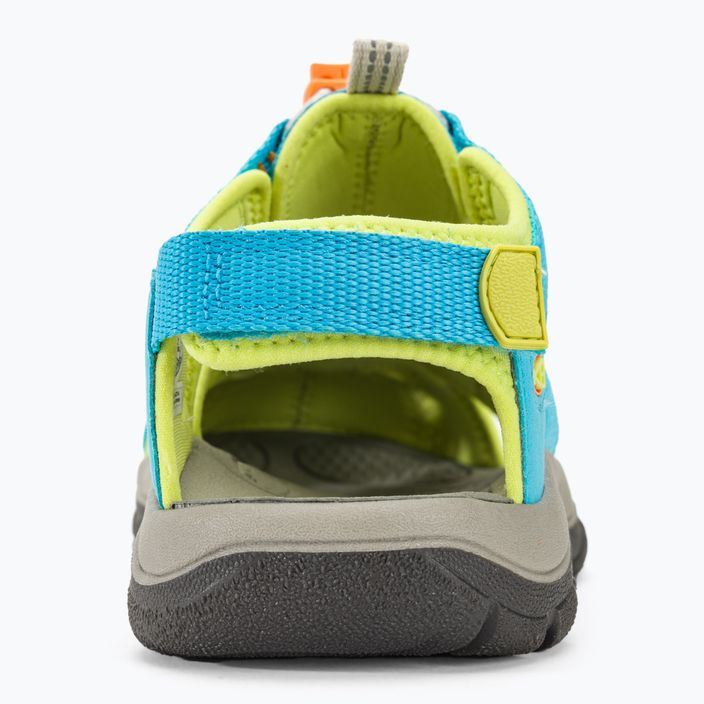 KEEN Newport Boundless blau atoll/daiquiri grün Junior Sandalen 7