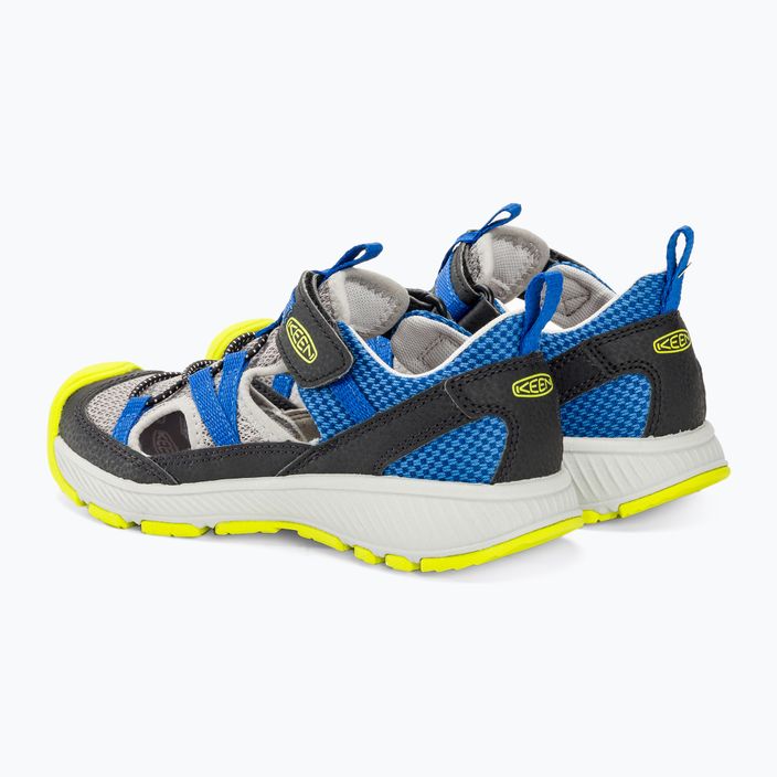 KEEN Motozoa klassische Kindersandalen blau/abends primrose 3