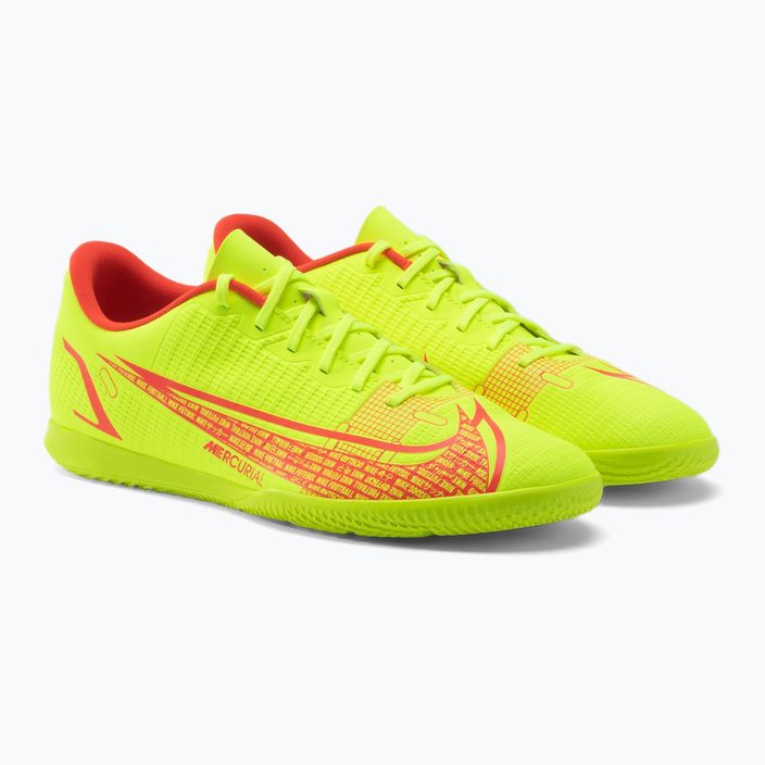 Herren Fußballschuhe Nike Vapor 14 Club IC gelb CV0980-760 5