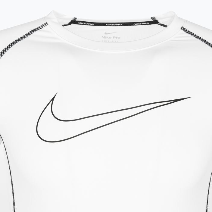 Herren Trainings-T-Shirt Nike Tight Top weiß DD1992-100 3