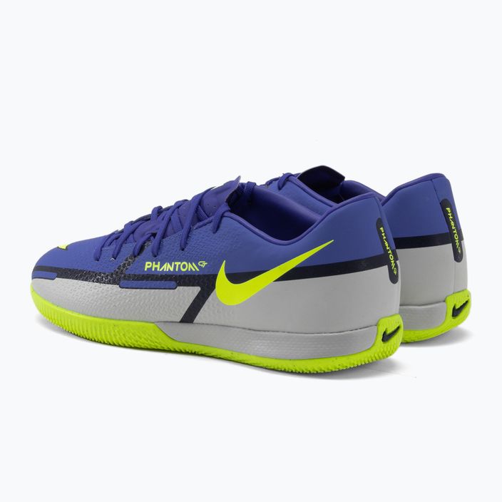 Herren Nike Phantom GT2 Academy IC Fußballschuhe blau DC0765-570 3