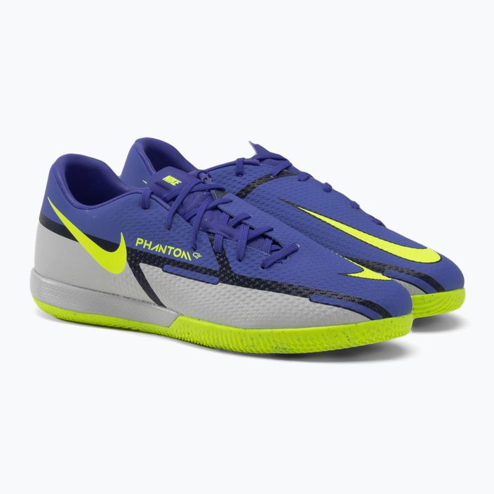 Herren Nike Phantom GT2 Academy IC Fußballschuhe blau DC0765-570 5