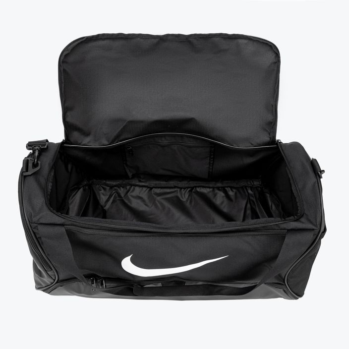 Nike Brasilia Trainingstasche 9.5 60 l schwarz/schwarz/weiß 9