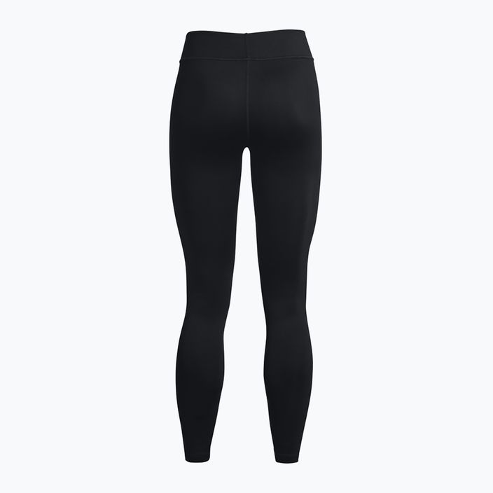 Under Armour ColdGear Authentics Damen Trainingsleggings schwarz/weiß 5