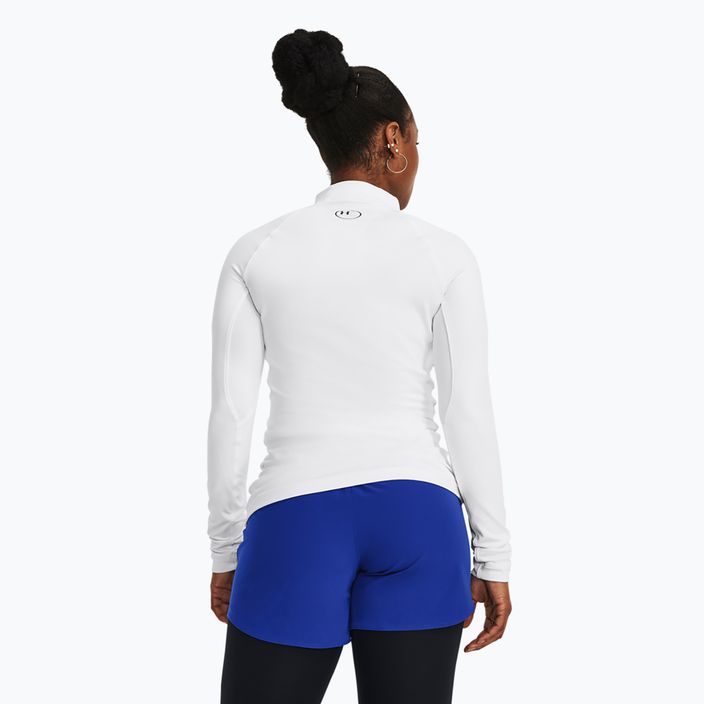 Under Armour Authentics CG Mockneck weiß/schwarz Damen Training Longsleeve 3