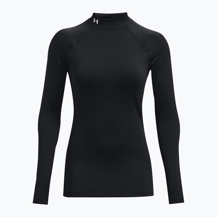 Under Armour Authentics CG Mockneck schwarz/weiß Damen Training Longsleeve 5