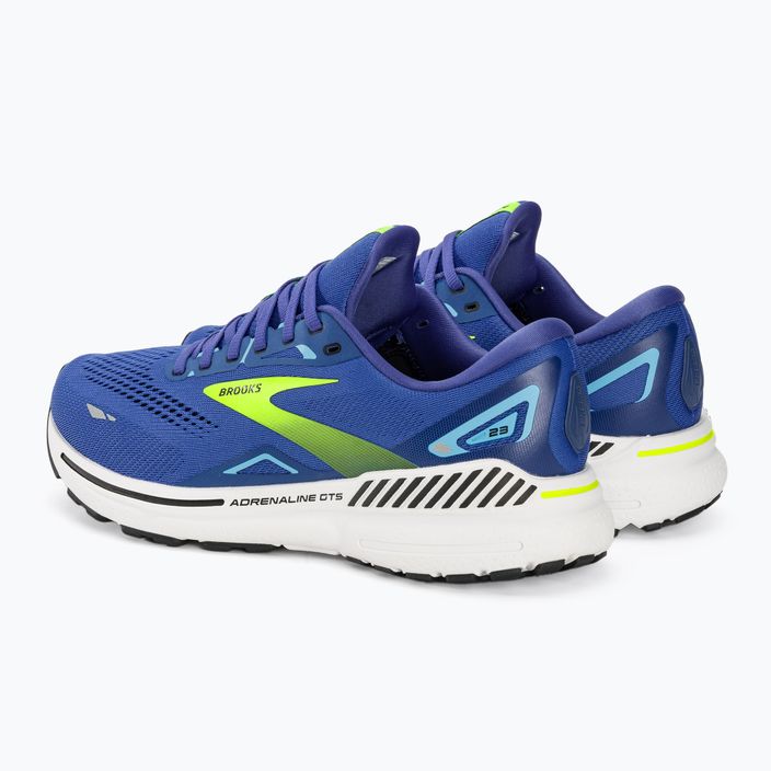 Brooks Adrenaline GTS 23 blau/nightlife/schwarz Herren Laufschuhe 3