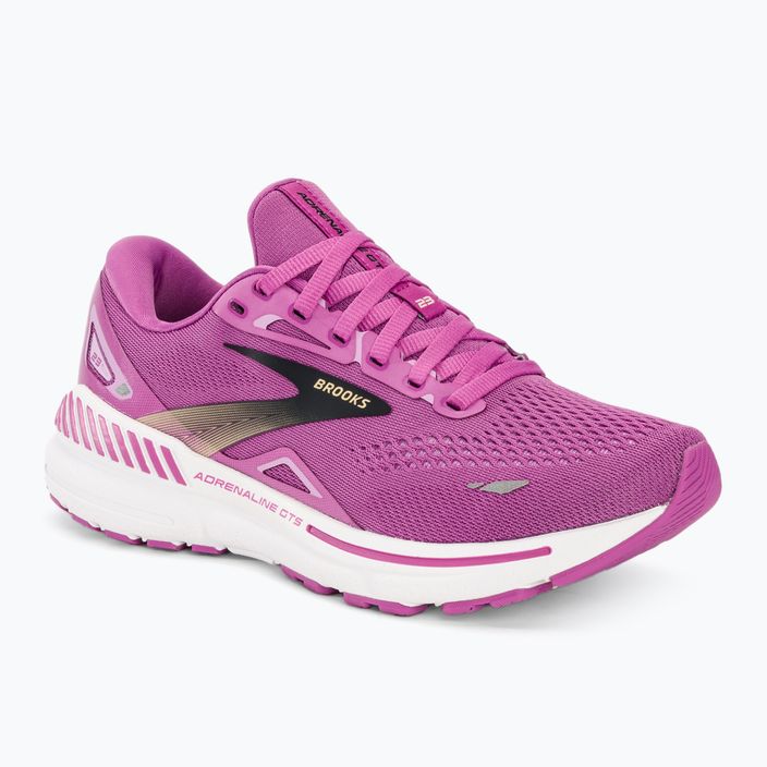 Brooks Adrenaline GTS 23 Orchidee/Schwarz/Lila Damen Laufschuhe