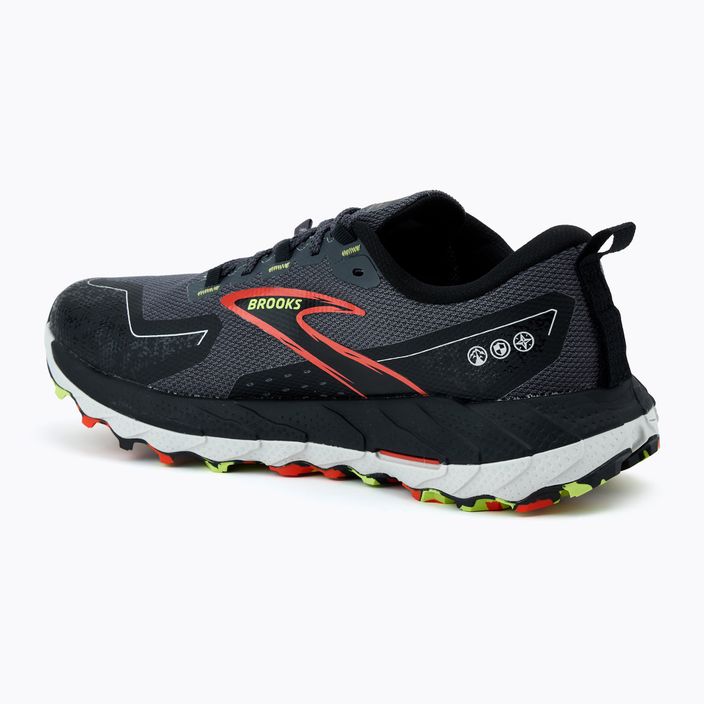 Brooks Cascadia 18 GTX Herren Laufschuh blackened pearl/schwarz/tomato 3