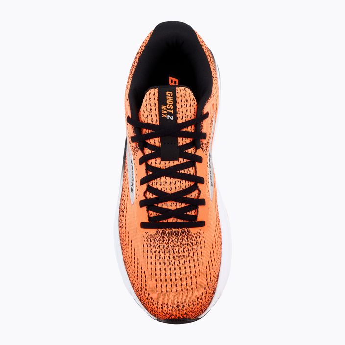 Brooks Ghost Max 2 Herren Laufschuhe orange/orange/schwarz 5