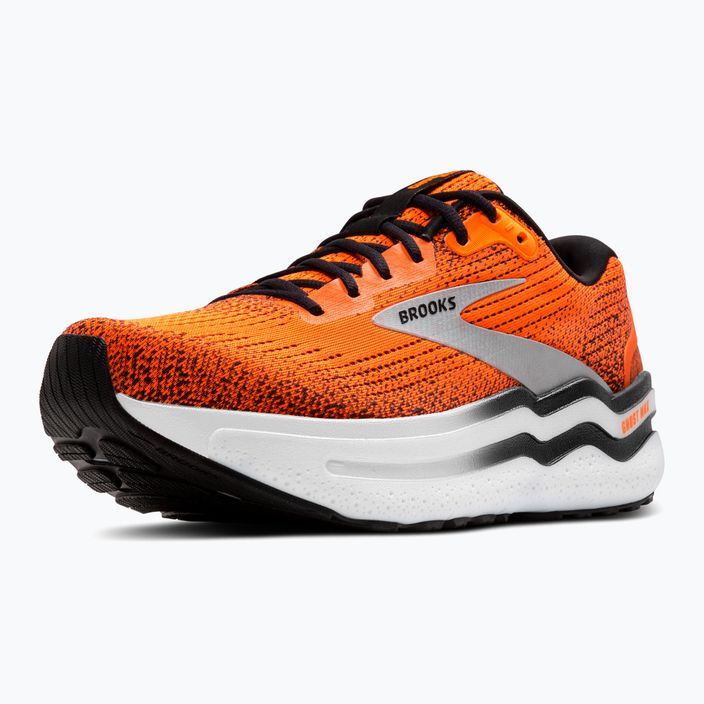 Brooks Ghost Max 2 Herren Laufschuhe orange/orange/schwarz 12