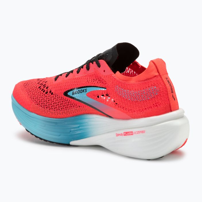 Brooks Hyperion Elite 4 diva rosa/krystal seas/schwarz Laufschuhe 3