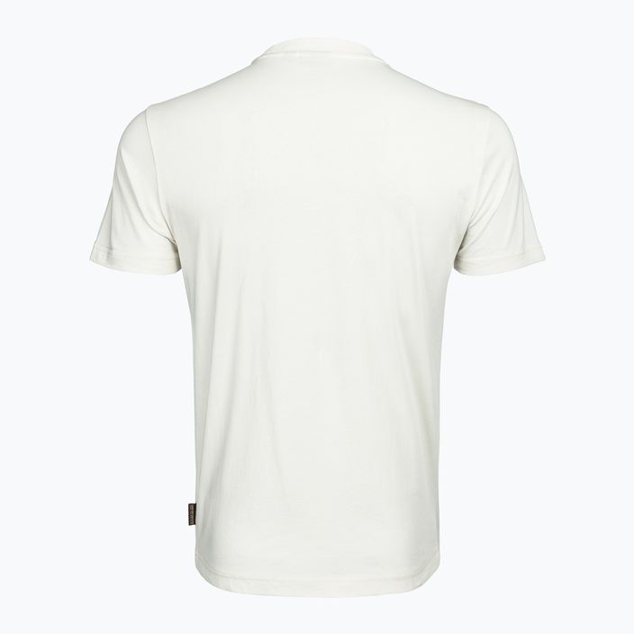 Herren Napapijri S-Iaato weißes Flüster-T-Shirt 2