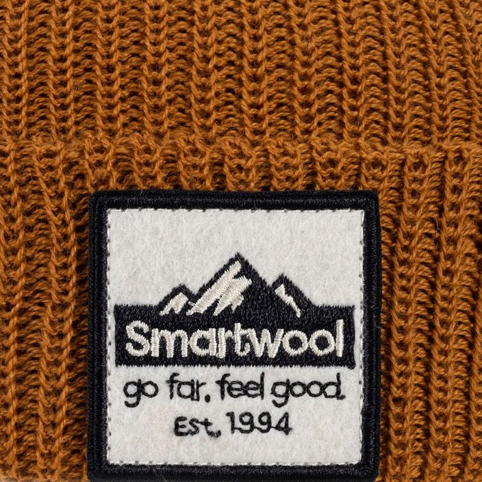 Wintermütze Smartwool Patch braun 11493-G36 4
