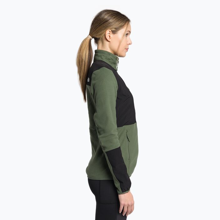 Damen Fleece-Sweatshirt The North Face Diablo Midlayer schwarz-grün NF0A5IHUWTQ1 3