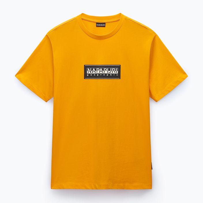 Herren Napapijri S-Box Logo T-shirt orange marigold 4