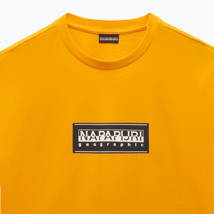 Herren Napapijri S-Box Logo T-shirt orange marigold 6