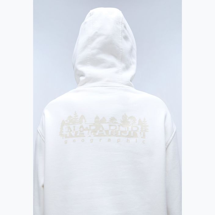 Napapijri B-Blanche Damen Sweatshirt mit Kapuze weißer Reiher 4