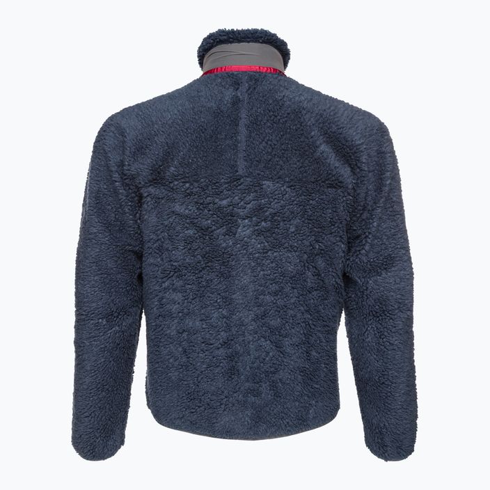 Herren Patagonia Classic Retro-X Fleece-Sweatshirt neu navy w/wax rot 4