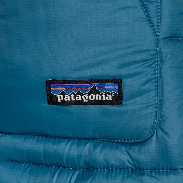 Women's Patagonia Bivy Hooded ärmellos wellenförmig blau 5