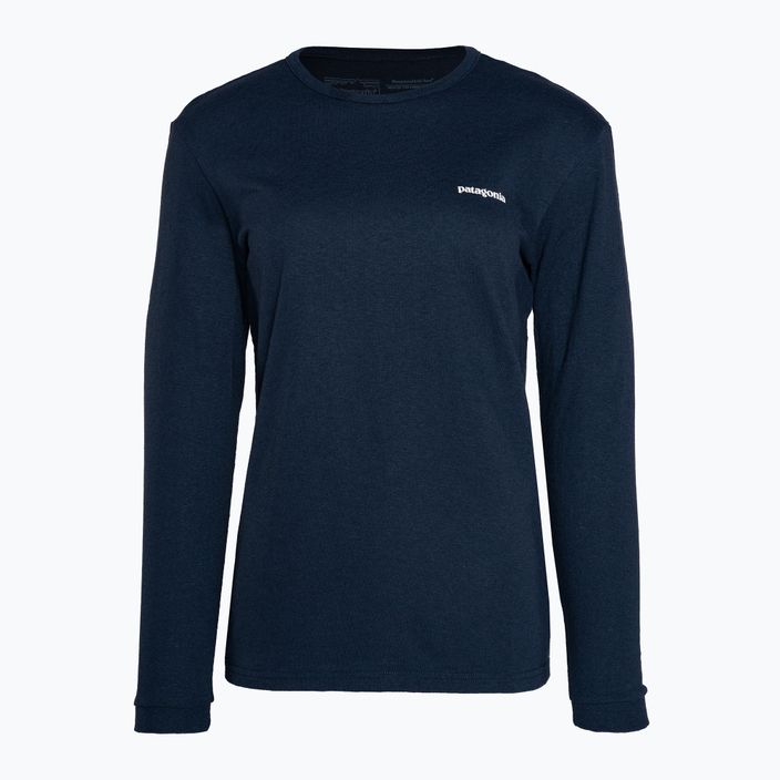 Damen-Trekking-T-Shirt Patagonia P-6 Logo Responsibili-Tee LS tidepool blau 3