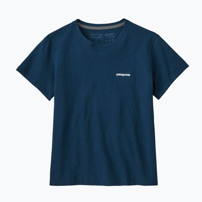 Damen-Trekking-T-Shirt Patagonia P-6 Logo Responsibili-Tee tidepool blau 8