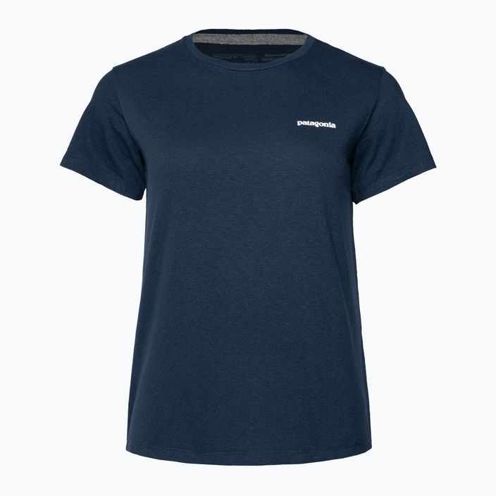 Damen-Trekking-T-Shirt Patagonia P-6 Logo Responsibili-Tee tidepool blau 3