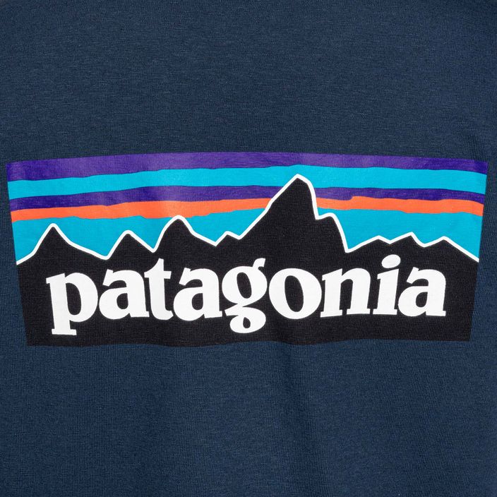 Damen-Trekking-T-Shirt Patagonia P-6 Logo Responsibili-Tee tidepool blau 6