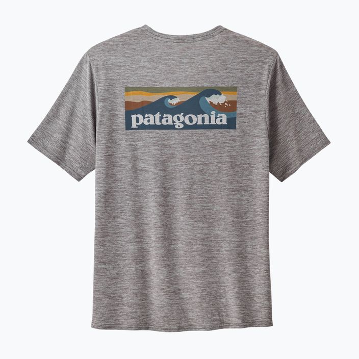 Herren Patagonia Cap Cool Daily Grafik Shirt Waters Boardshort Logo abalone blau/grau 4