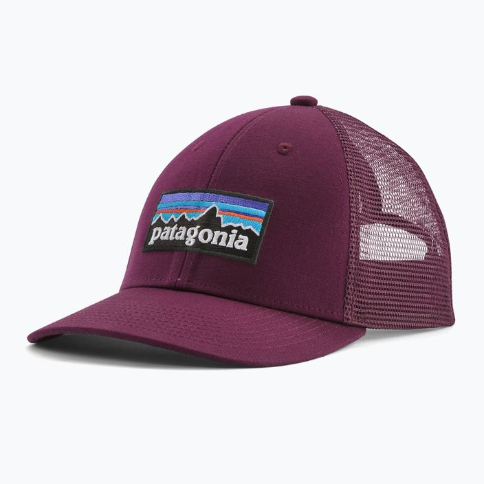 Patagonia P-6 Logo LoPro Trucker Nacht Pflaume Baseballmütze