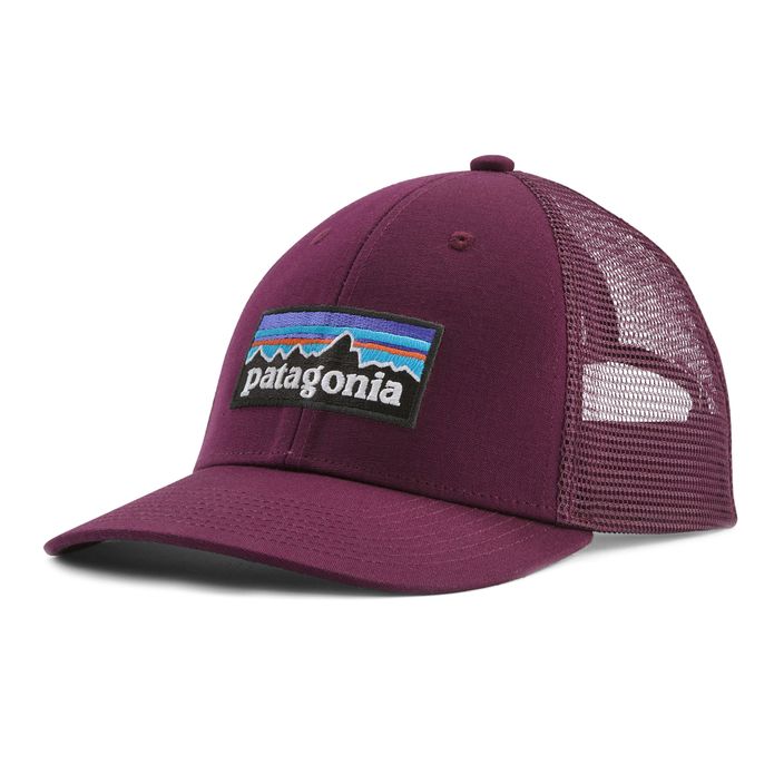 Patagonia P-6 Logo LoPro Trucker Nacht Pflaume Baseballmütze 2