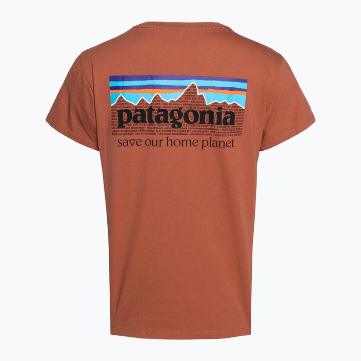 Damen-Trekkinghemd Patagonia P-6 Mission Bio Wurzelholz rot 4