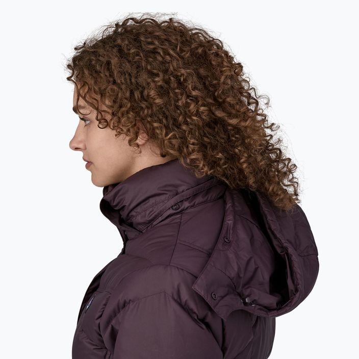 Patagonia Down With It Parka Damen Mantel obsidian pflaume 7